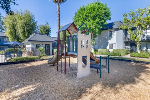 our apartments have a playground for your kids to play